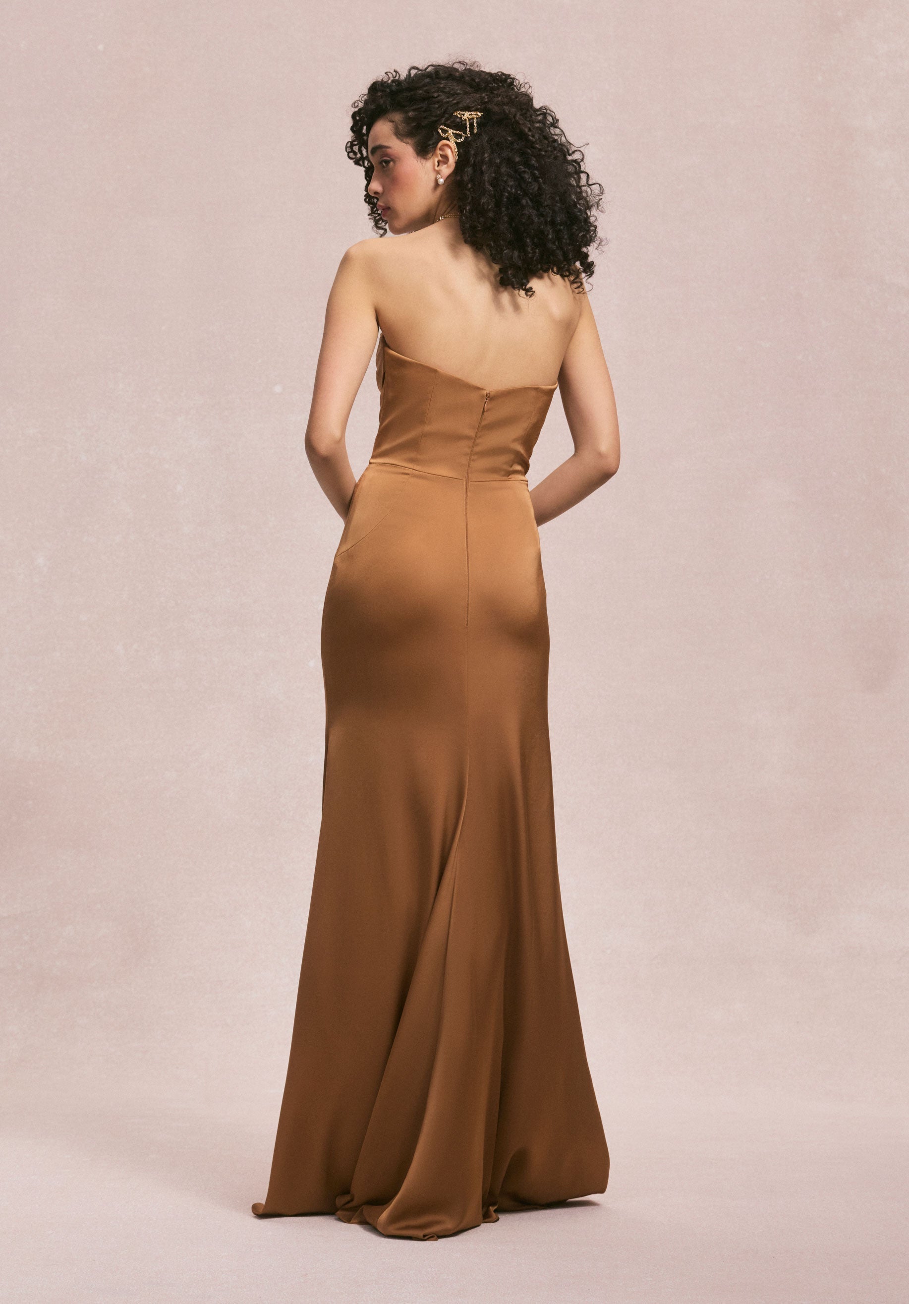 morilee-satin-brautjungfernkleid-sweetheart-mit-naht image 7