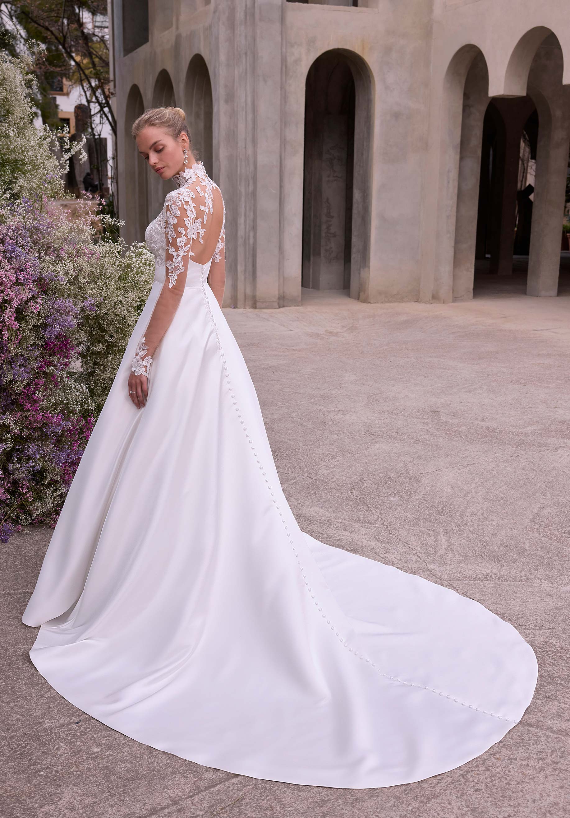 morilee-truth-brautkleid-ballkleid-spitze-satin-ivory-honey image 4