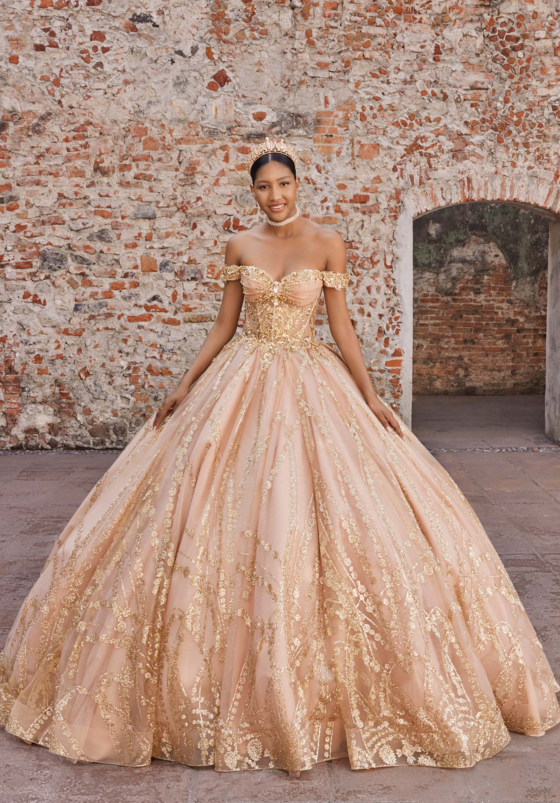 morilee-antonia-quincea-era-prinzessinnenkleid-mit-glitzer-t-ll image 5