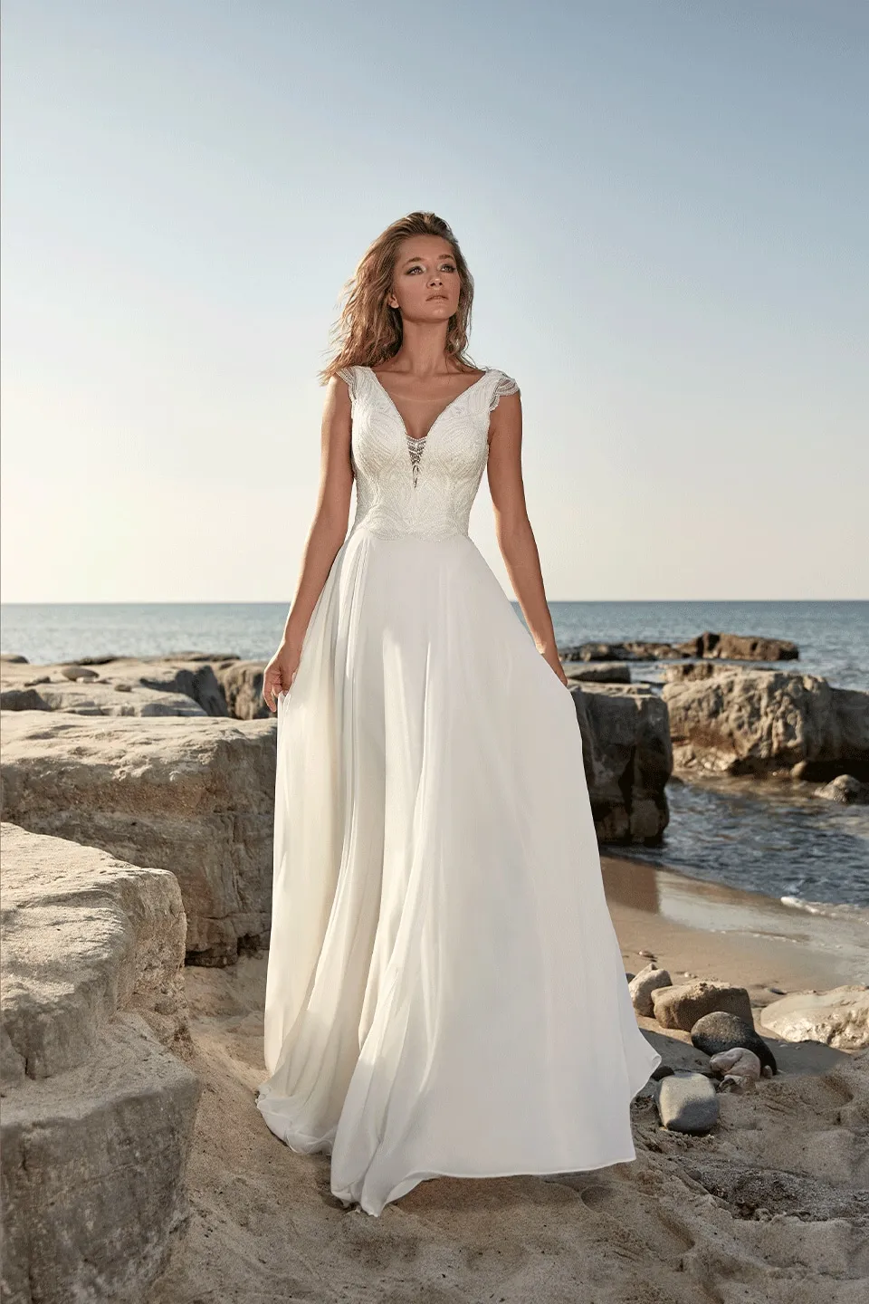 gbs-herve-paris-bridal-targon-brautkleid-vintage-collection image 1