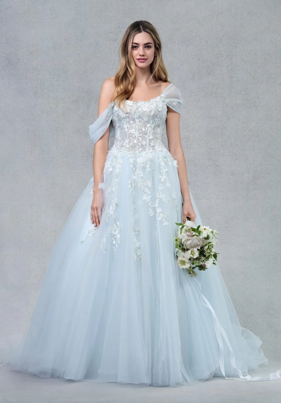 morilee-shiyan-brautkleid-ballkleid-t-ll-mit-korsett image 1