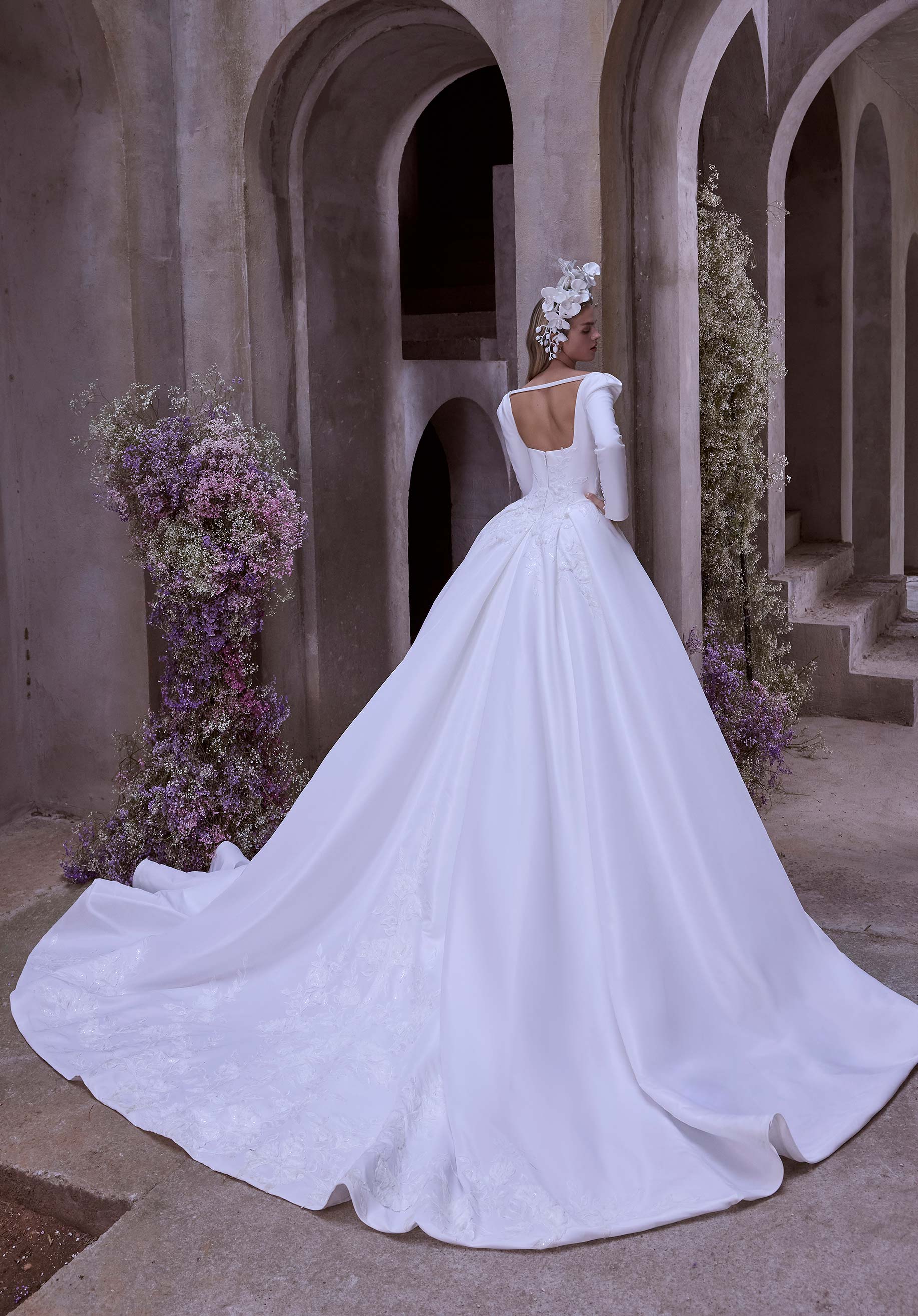 morilee-zephira-fit-and-flare-brautkleid-mit-berrock image 8