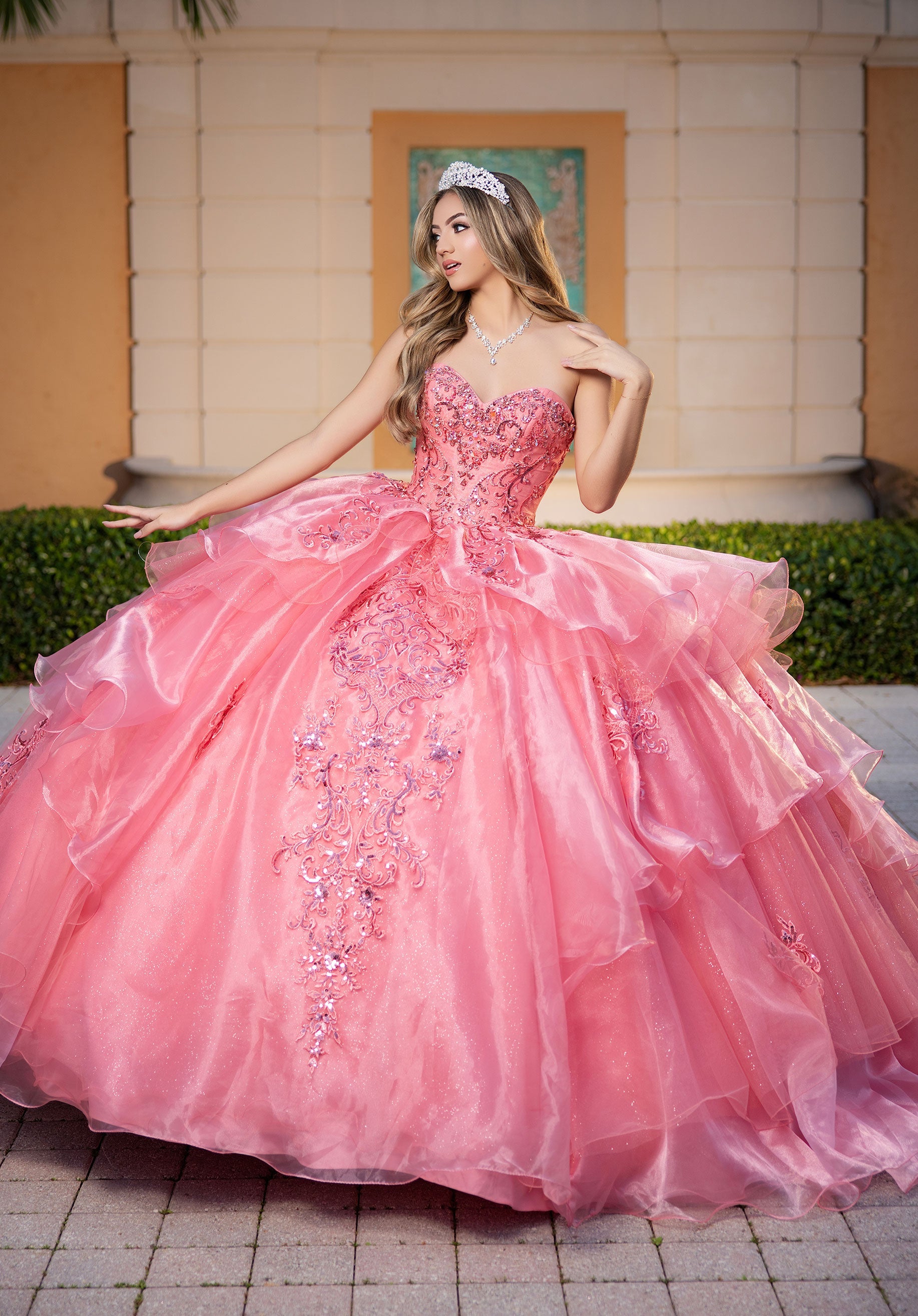 morilee-vizcaya-cristina-quincea-era-kleid-organza-ballkleid-mit-herz-bodice-und image 5