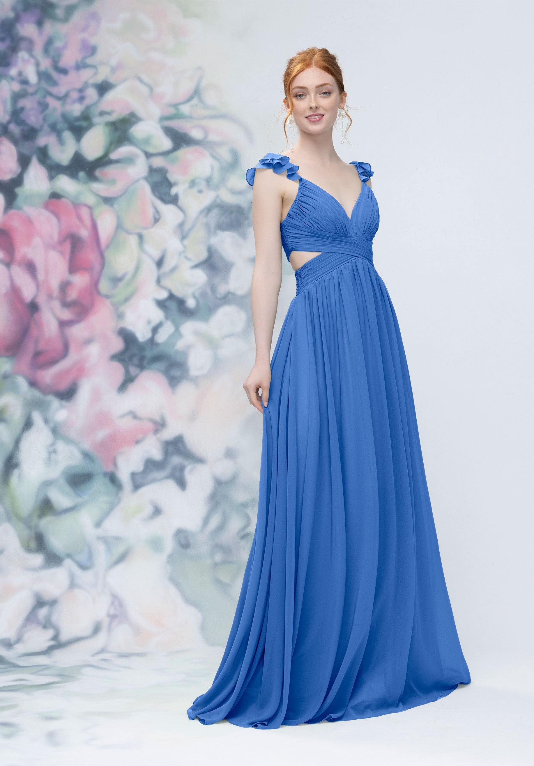 morilee-brautjungfernkleid-chiffon-a-linie-mit-criss-cross-cut-outs image 5