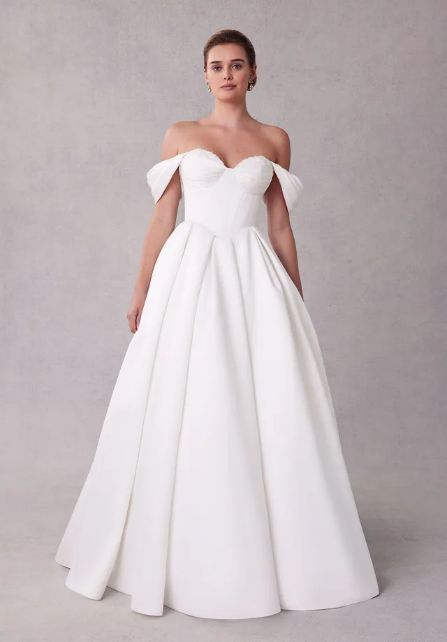 morilee-sofina-brautkleid-ballkleid-satin-korsett image 1