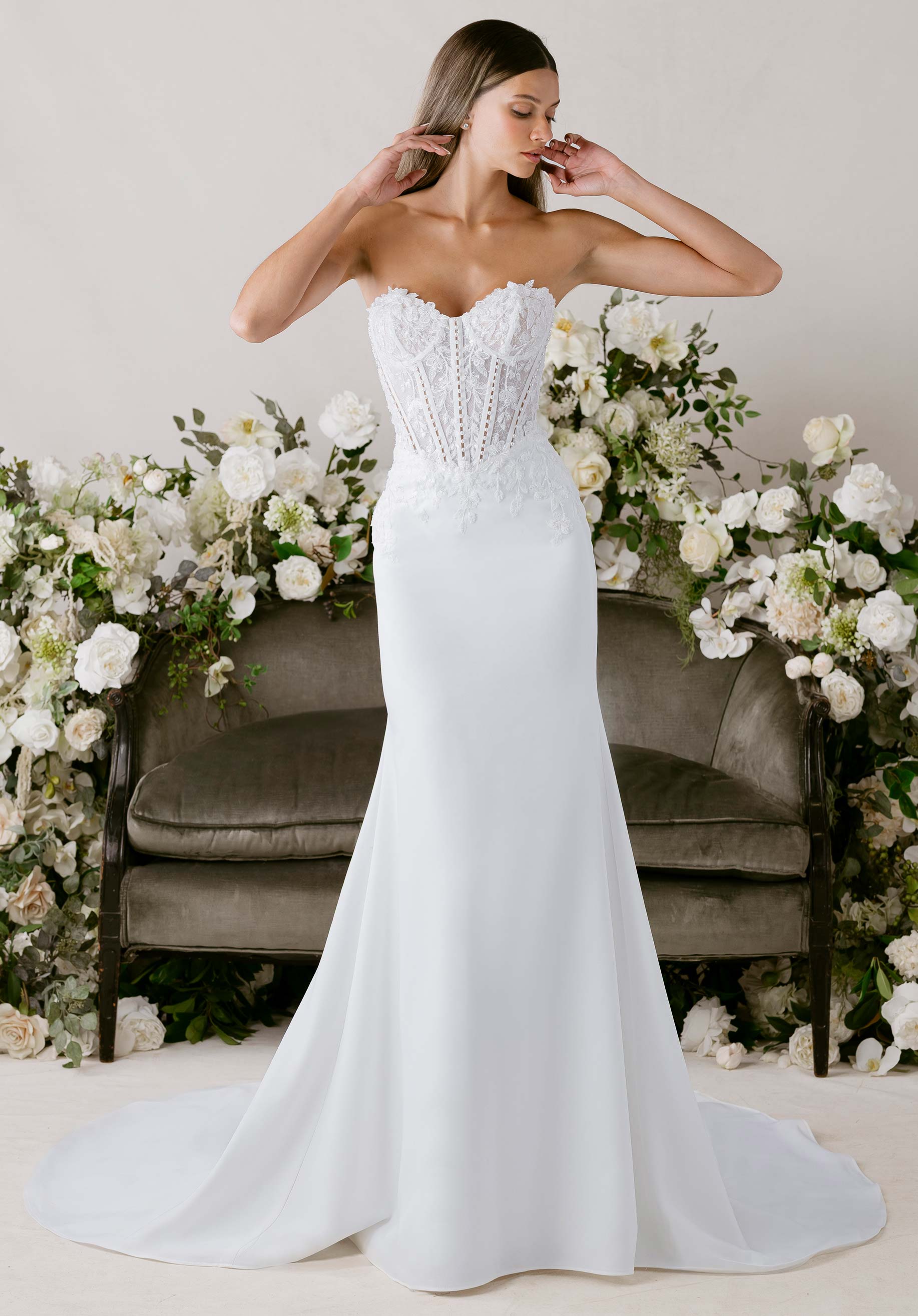 morilee-clara-brautkleid-fit-flare-sweetheart-mit-t-ll-berrock-und-rmeln image 4