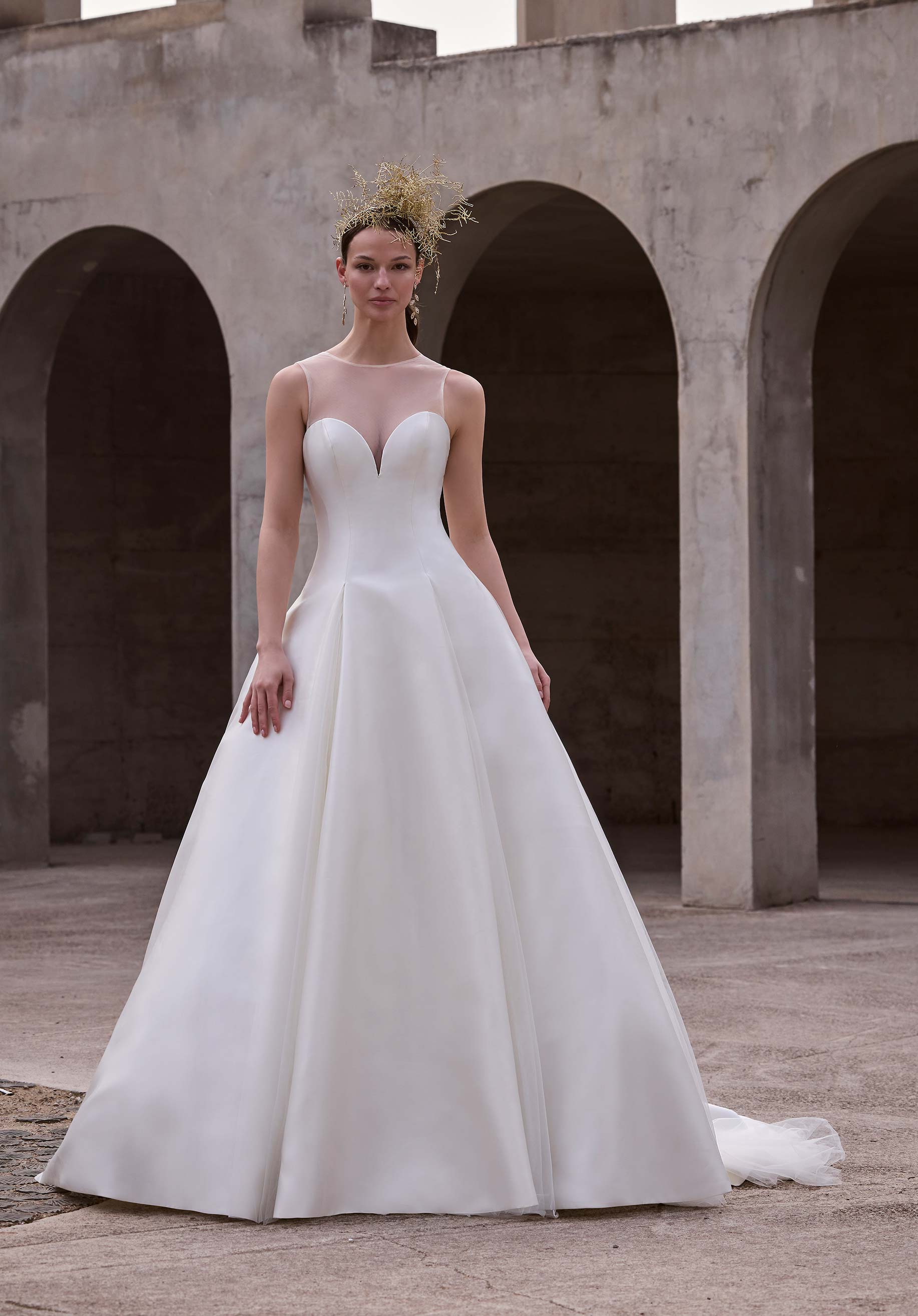 morilee-anaisa-brautkleid-mikado-ballkleid image 1