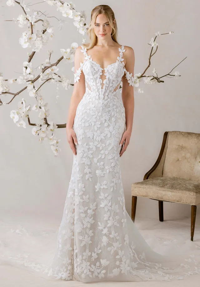 morilee-assembl-spitze-brautkleid-mit-corsage image 1