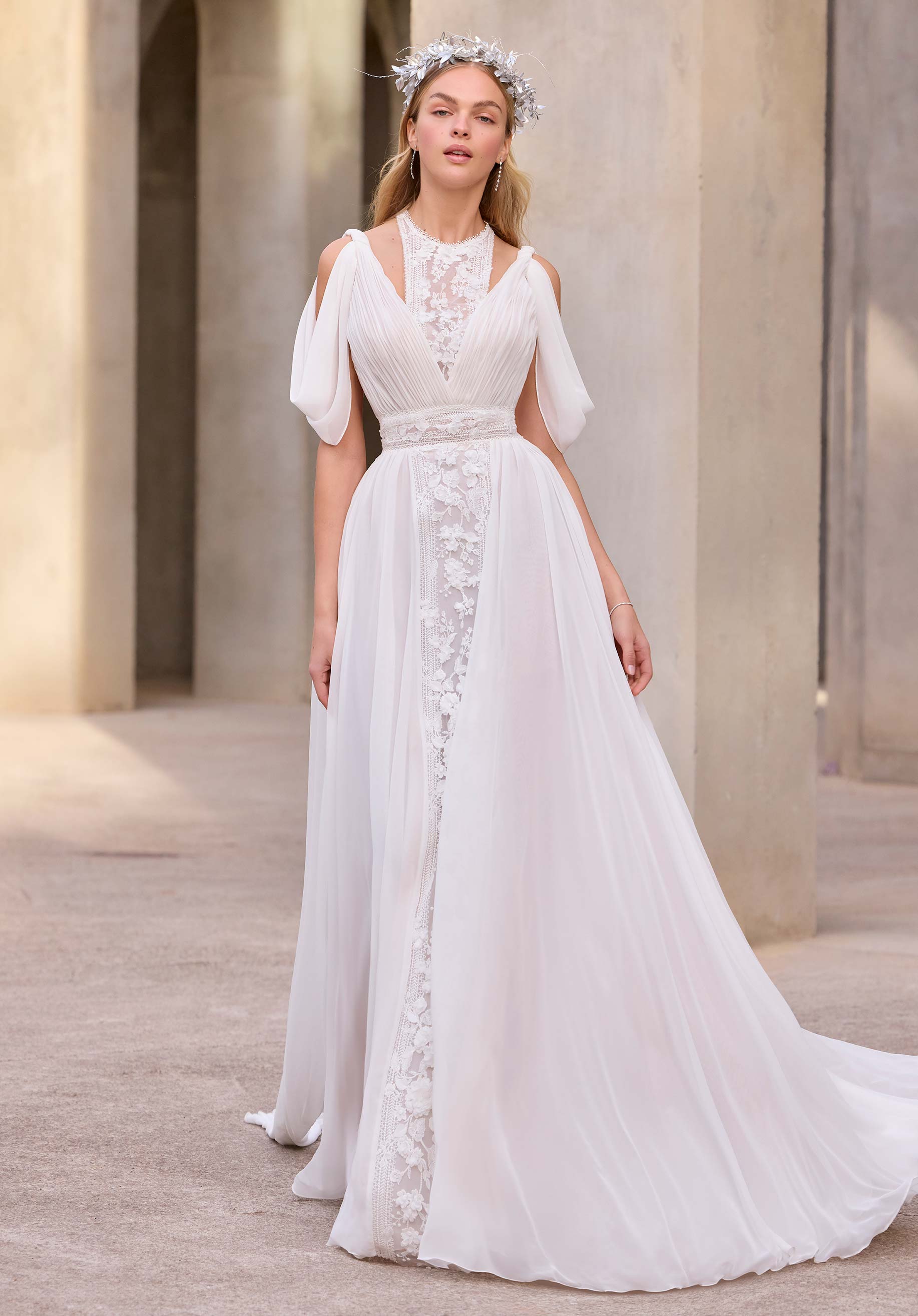 morilee-galene-brautkleid-a-linie-chiffon-ivory-honey image 5