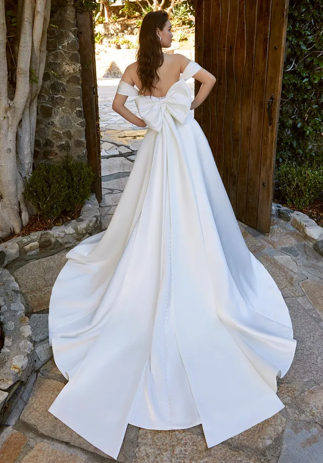 morilee-satin-bow-brautschleife-accessoire image 1