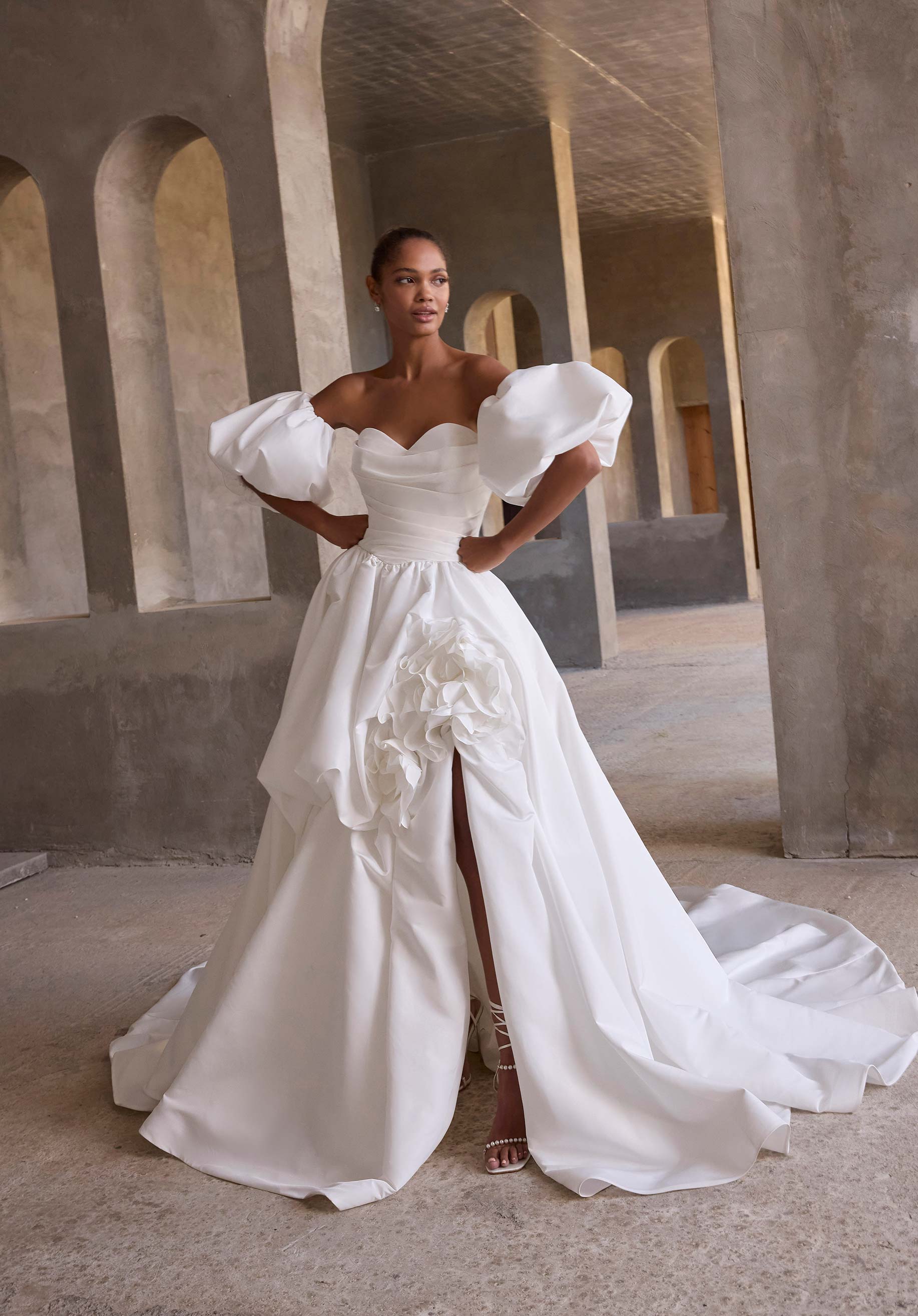 morilee-nereida-brautkleid-taft-ballkleid-mit-bubble-rock image 6