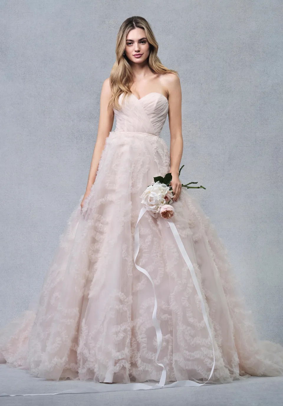 morilee-scout-brautkleid-ballkleid-t-ll-rosetten image 1