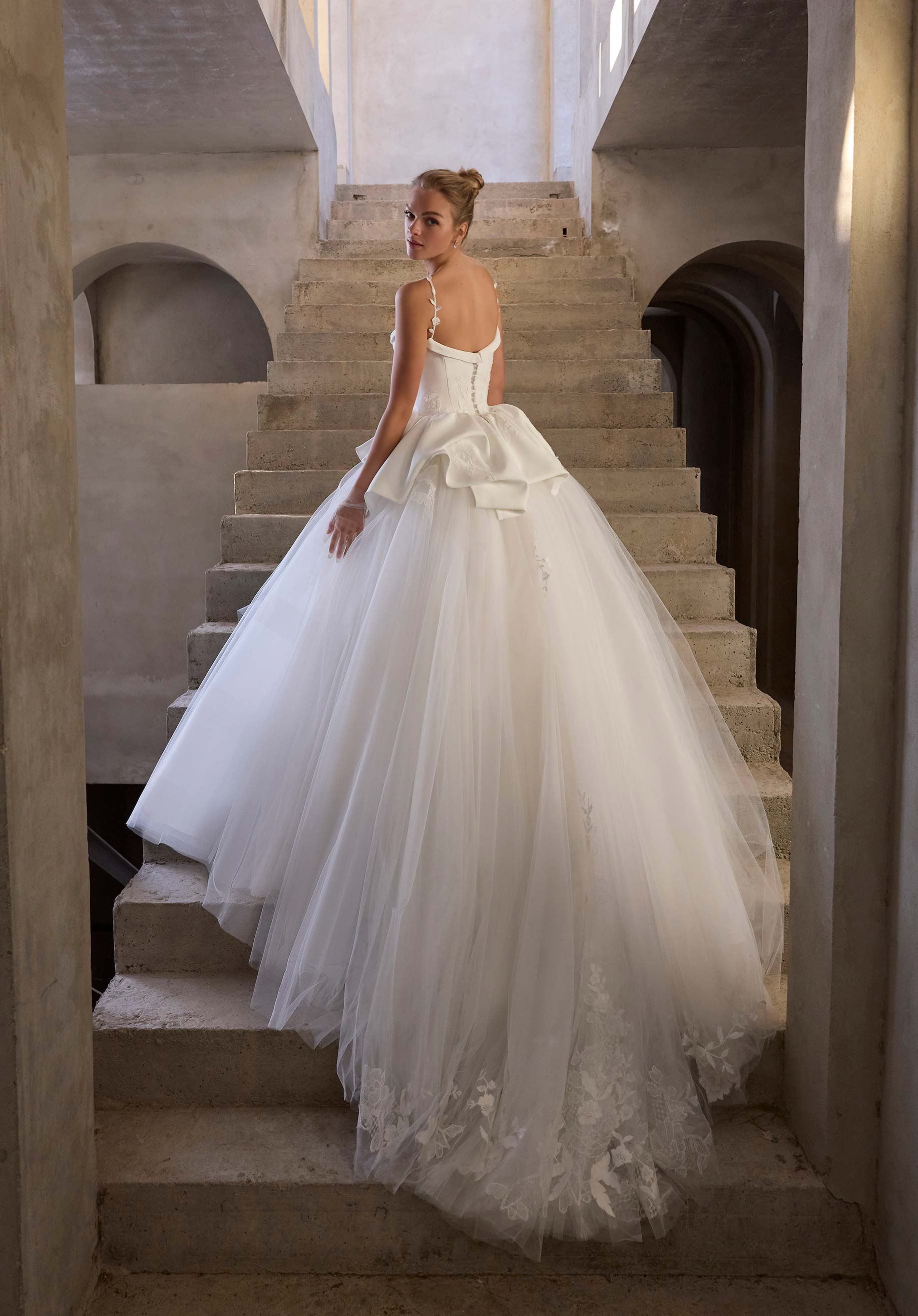 morilee-liliah-brautkleid-t-ll-ballkleid-floral image 4