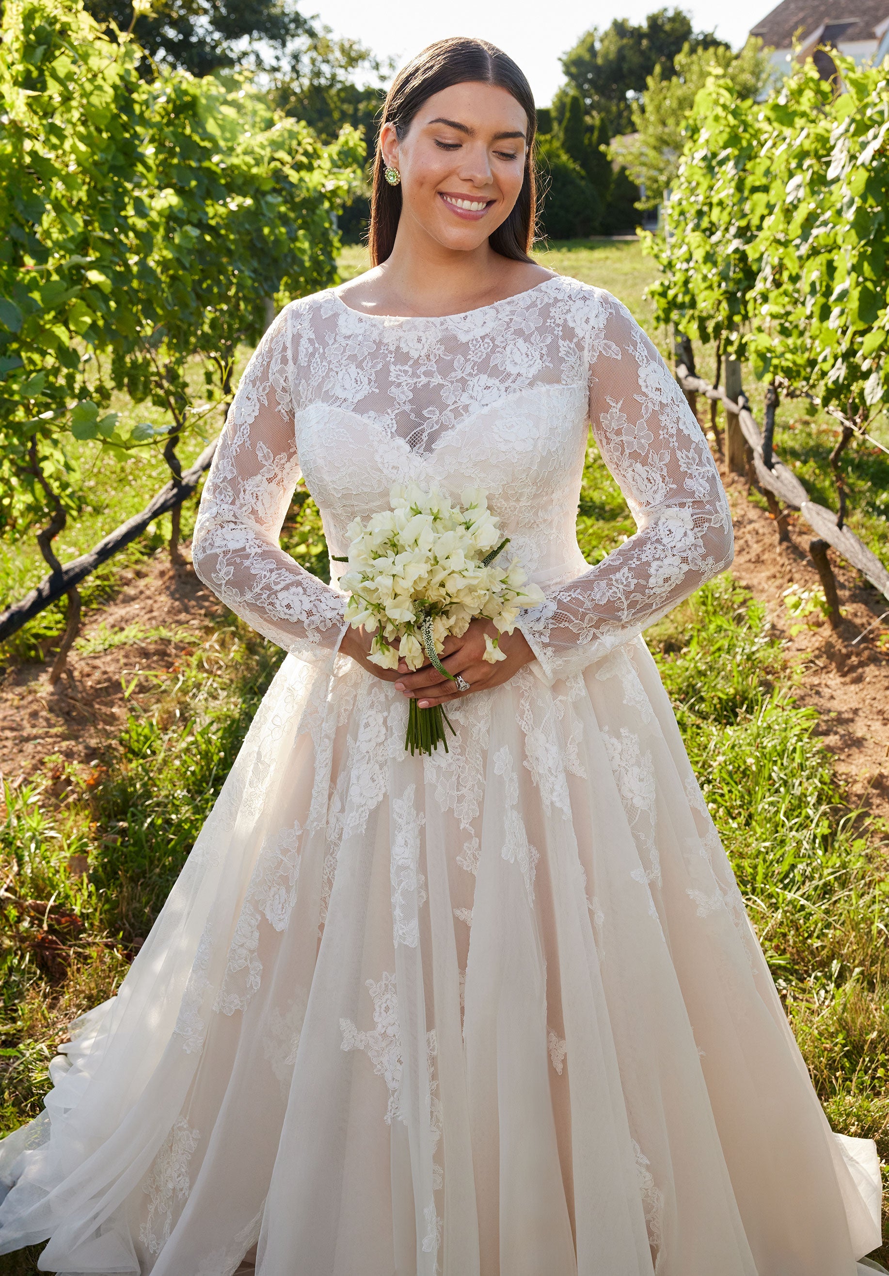 morilee-shenna-ballkleid-brautkleid-mit-corsage-und-schleife image 8