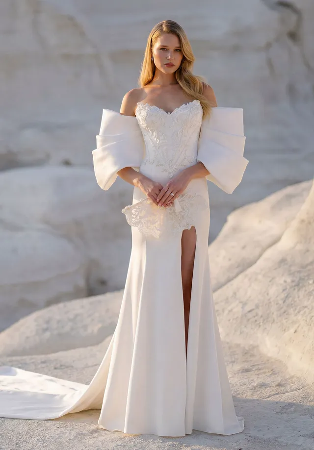 morilee-telle-brautkleid-fit-flare-perlen-basque image 1