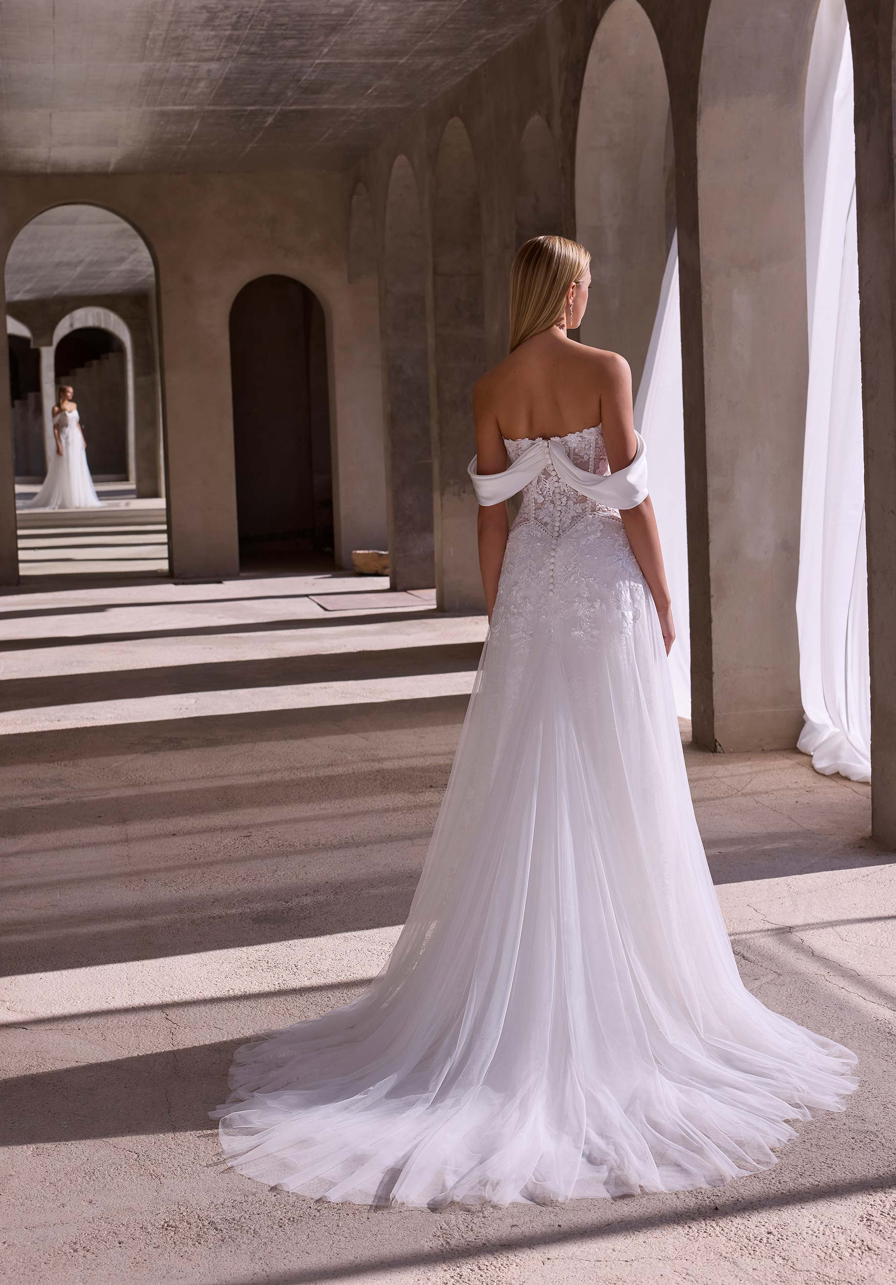 morilee-xenia-brautkleid-a-linie-t-ll-mit-abnehmbaren-satin-rmeln-ivory-honey image 3