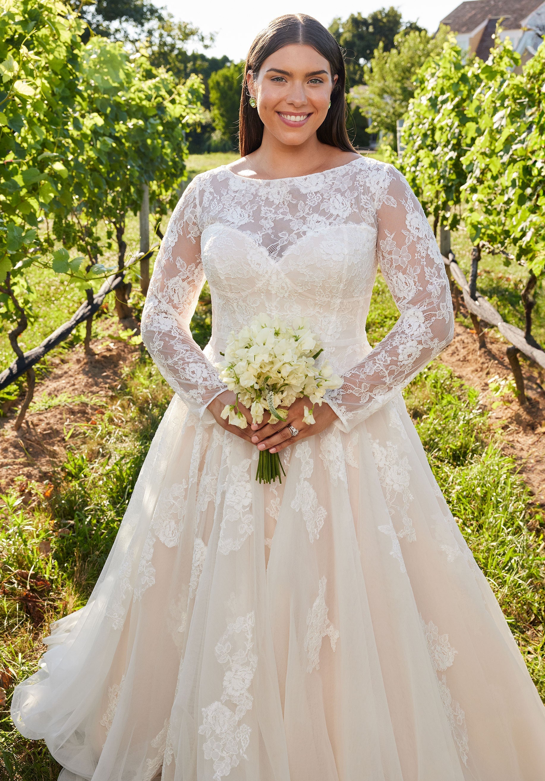 morilee-shenna-ballkleid-brautkleid-mit-corsage-und-schleife image 7